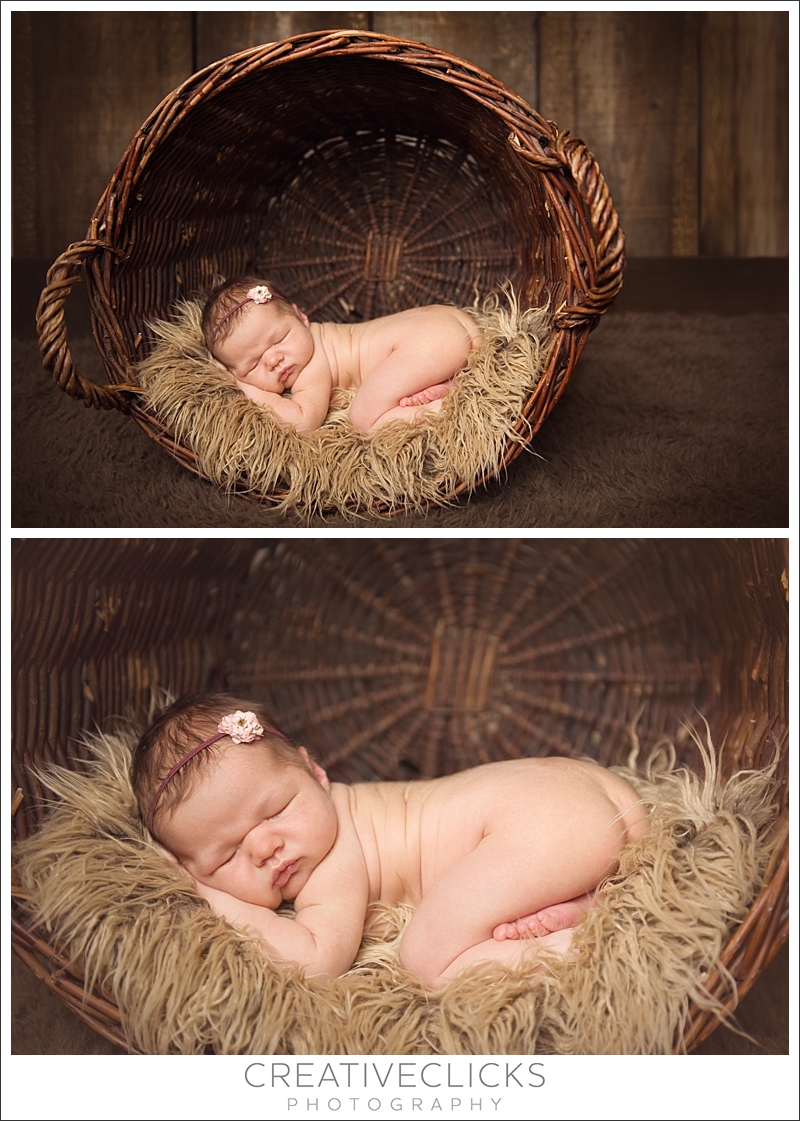 Niagara-Newborn-Photographer_087 Newborn Curled in Basket