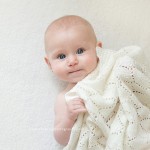 Sweet baby session in studio